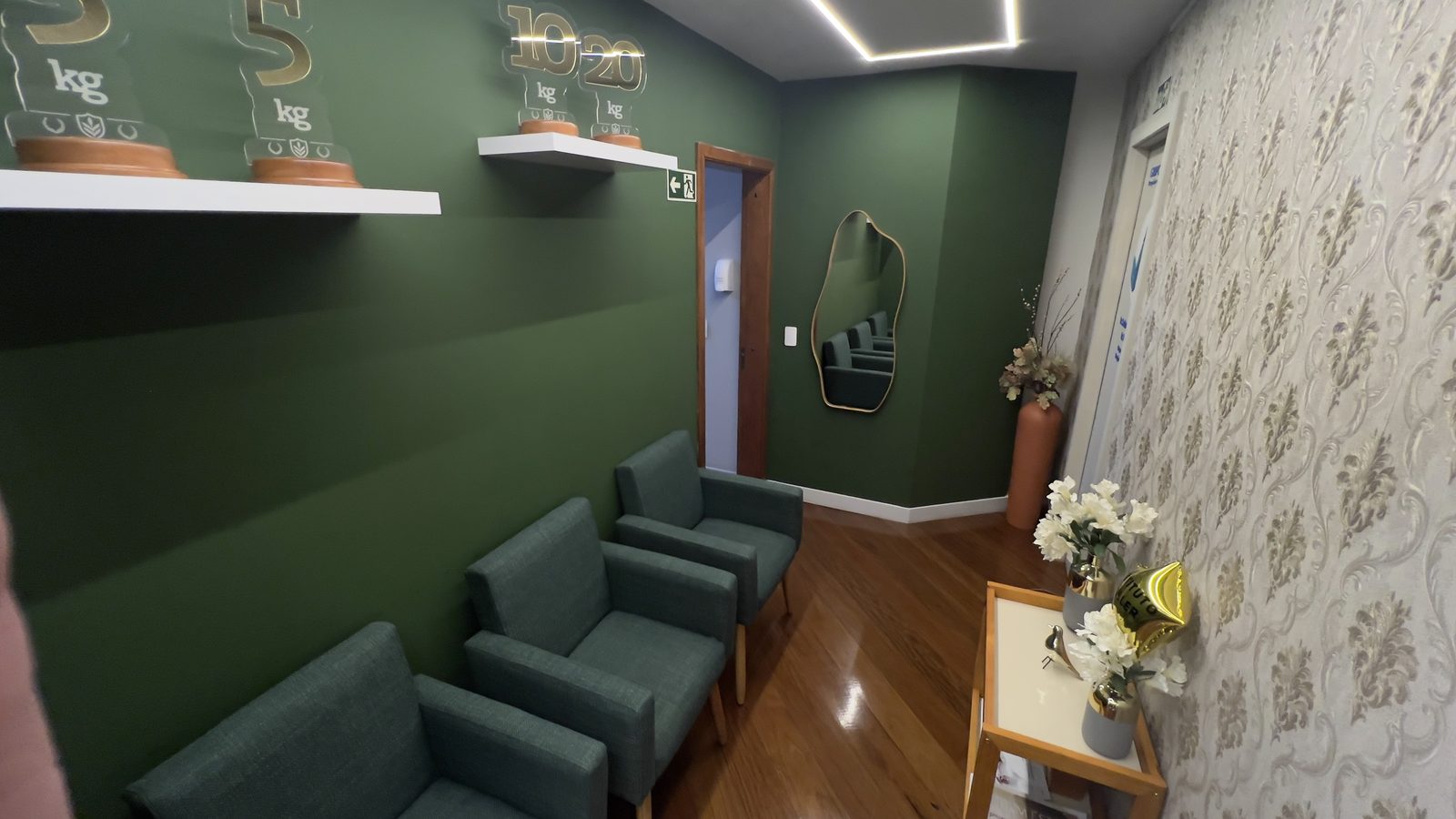 Sala de espera do Instituto Müller